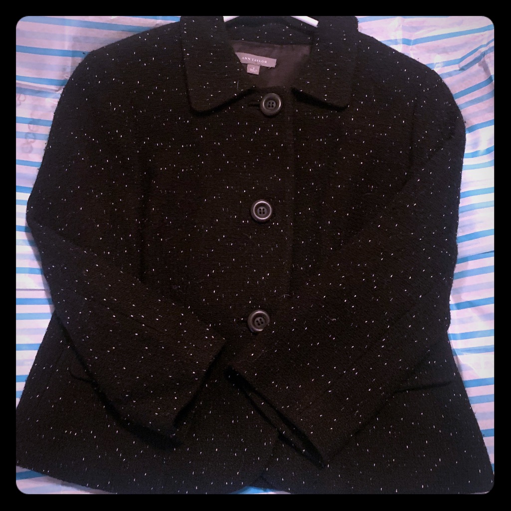 Ann Taylor Wool Blazer Small